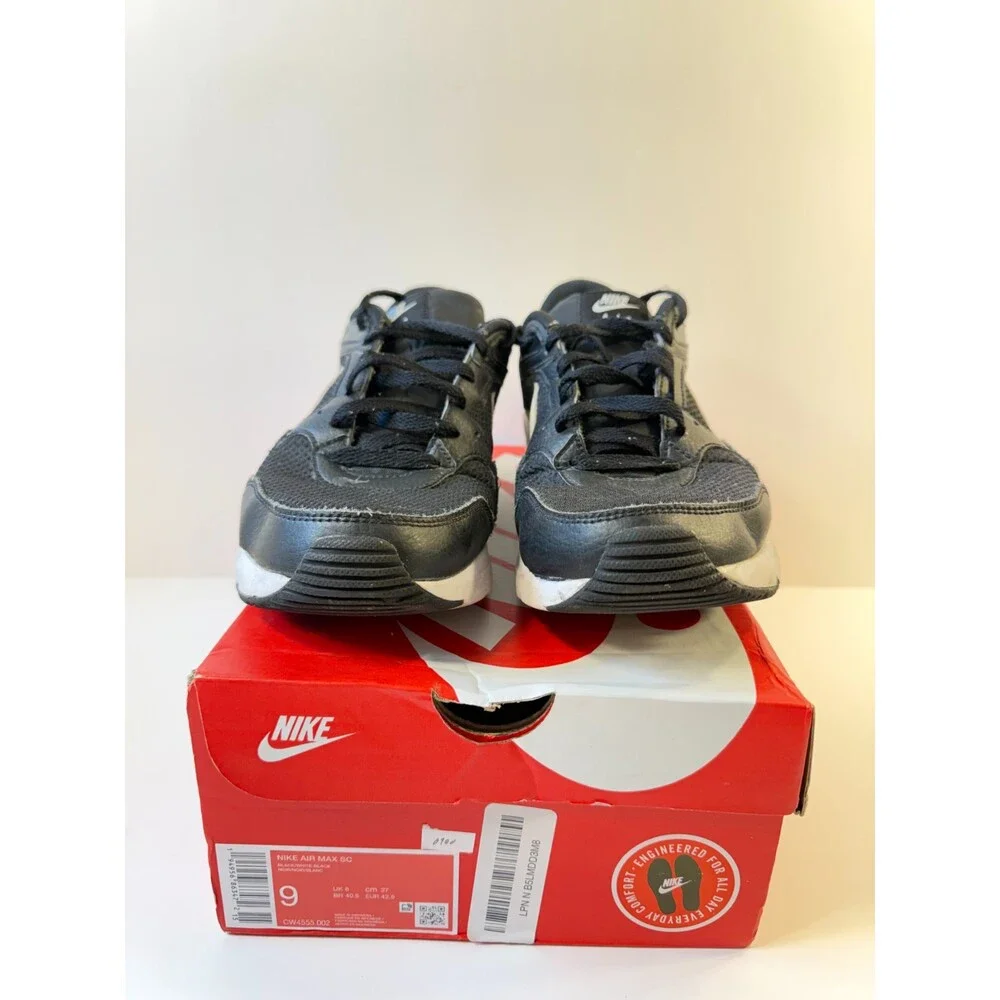 Nike Mens Air Max Black White US 9